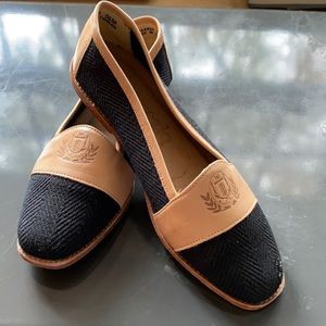 Capezio Leather & Fabric Flat